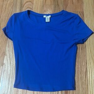 Navy Blue baby tee